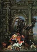 Erasmus Quellinus Still Life in an Architectural Setting oil painting picture wholesale
